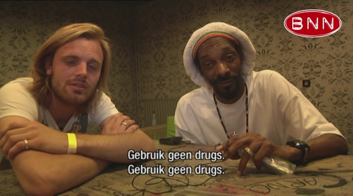 Tim Hofman blowt met Snoop Dogg