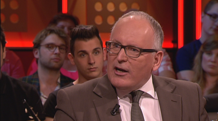 Frans Timmermans loves Europa  21-5-2014