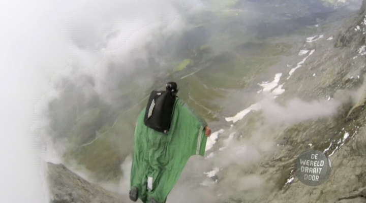 Minuutje: basejumper Dean Potter