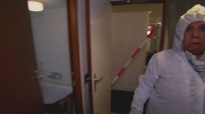 Patty schrikt zich kapot