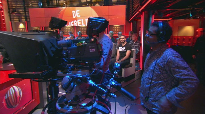 Cameraman Abdel staat al 11 jaar achter de camera bij DWDD