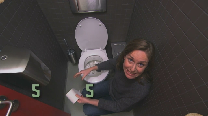 WC-papier wordt fietspad