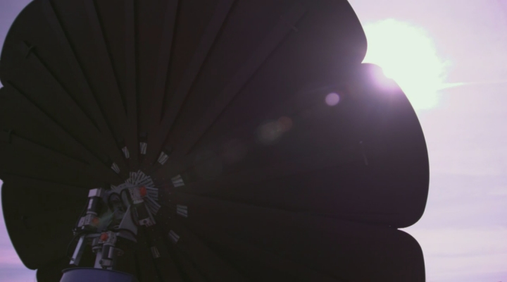 Zonnepanelen die meedraaien met de zon