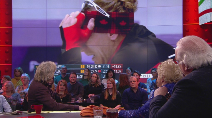 Foto: Ted Jan Bloemen ziet dat hij gewonnen heeft