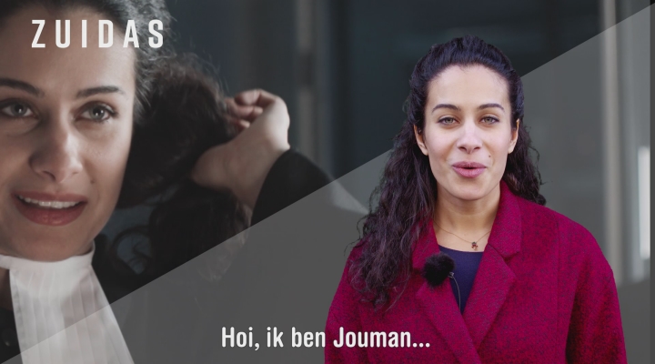 De acteurs van Zuidas stellen zich alvast aan je voor. 