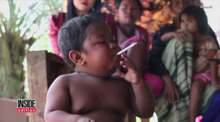 Web Draait Door: Rokende peuter is clean