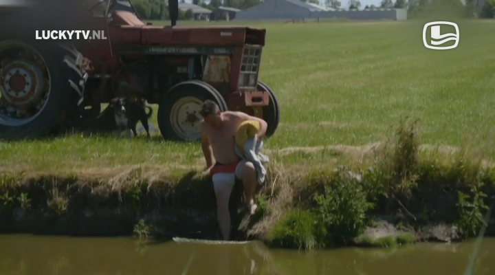LuckyTV: Kopje-onder met Boer Marnix 