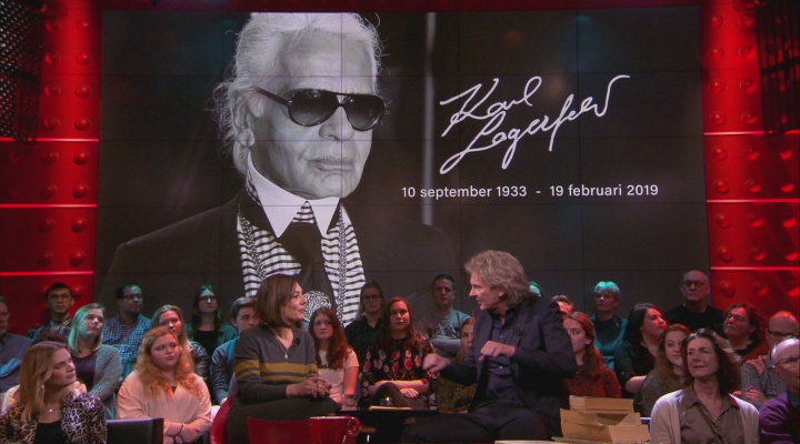 Tafeldame Cécile over overleden modeontwerper Karl Lagerfeld