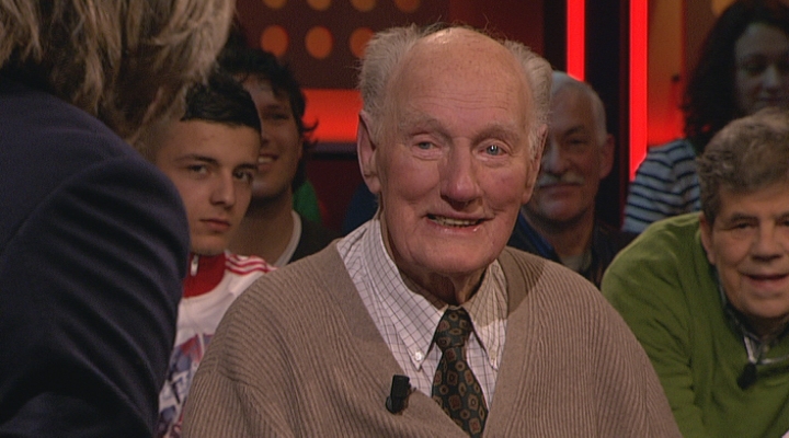 Wim Ras, opa Robin van Persie - 26-1-2012