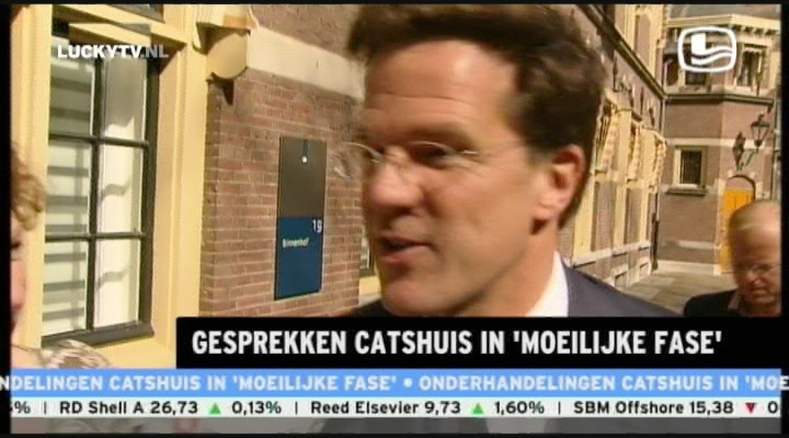 Lucky TV - Gesprekken Catshuis in moeilijke fase - 28-3-2012