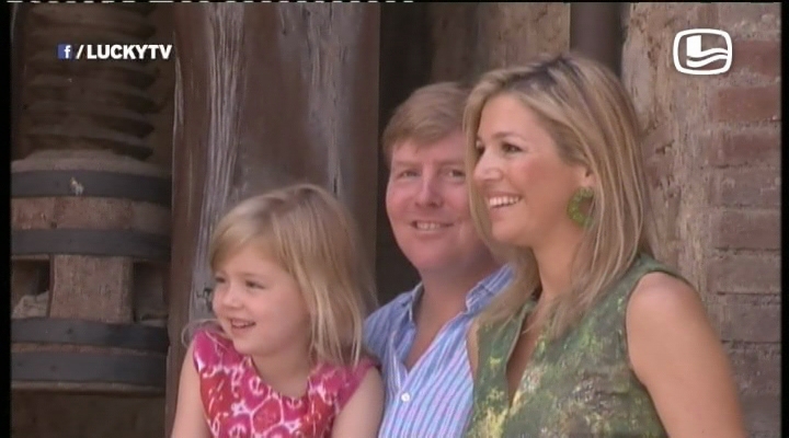 Lucky TV - Vakantiehuis Willem Alexander en Mxima - 16-4-2012