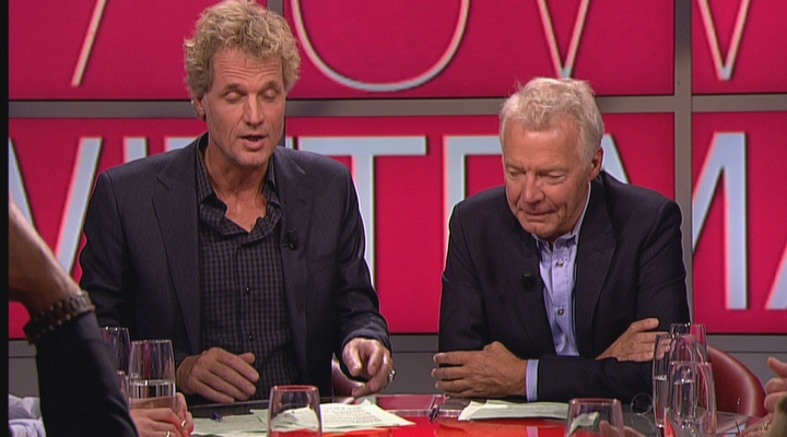 Klaas Wilting, Peter R de Vries en Henk Hagoort (12-10-2012)