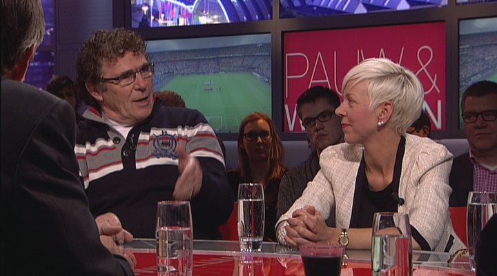 Willem van Hanegem en Rein Jansma (06-02-20130