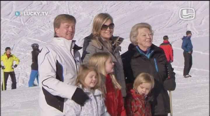 LuckyTV - Koninklijk persmomentje - 18-2-2013