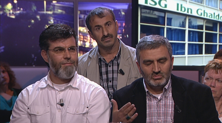 Belgacem Naas en Karin Straus over de sluiting van het Ibn Ghaldounm (11-09-2013