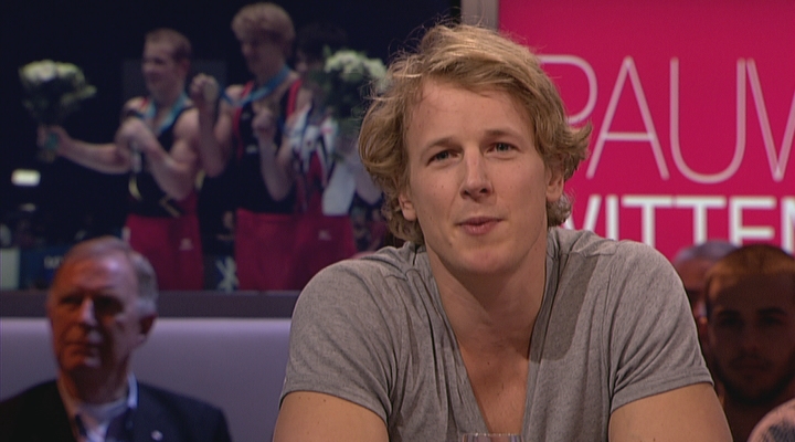 Epke Zonderland wint goud tijdens WK-turnen (07-10-2013)