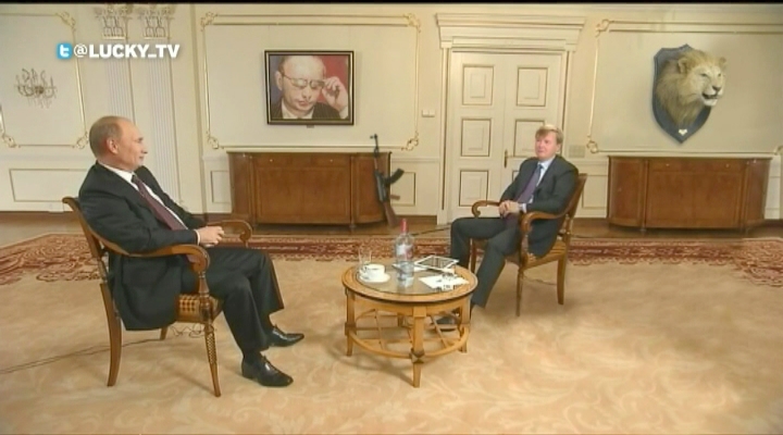 LuckyTV - Poetin vindt WA onbeschoft - 8-11-2013