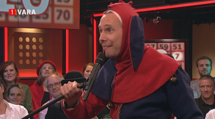 Vodcast bingo-uitzending - 18-11-2013