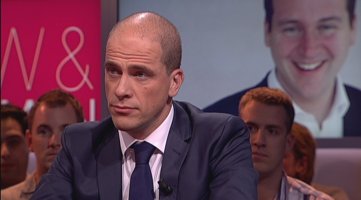Mark Rutte en Diederik Samsom over 'hun' regeerakkoord (29-10-2012)