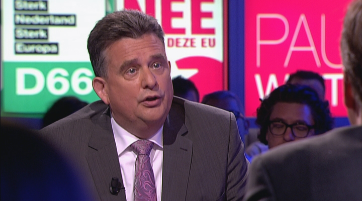 Alexander Pechtold & Emile Roemer in debat over de toekomst van de EU